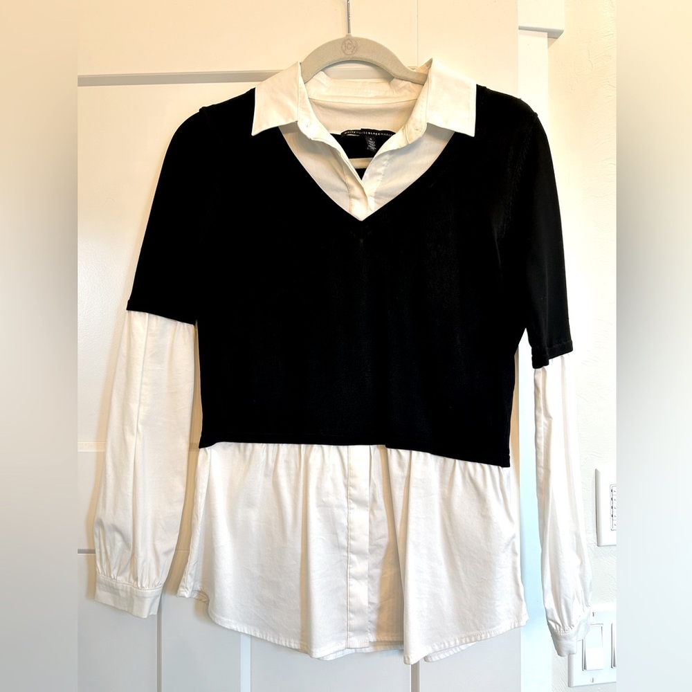 White House Black Market - one piece business casual shirt, top